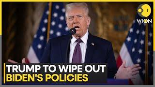 Donald Trump's New Government Likely To Rollback Biden's Executive Orders  | World News | WION