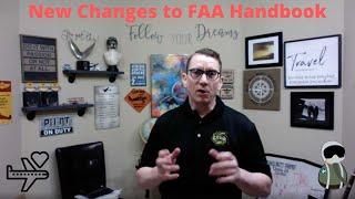 Aviation Instructor Handbook Changes