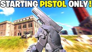 I Won Using ONLY the STARTING PISTOL on Rebirth Island  (Warzone 3)