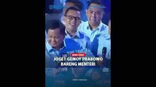 JOGET GEMOY Prabowo Bareng Para Menteri di Acara GSN