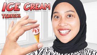 BELI ES KRIM TERKECIL DI DUNIA‼️ CUMA SEGINI?? 