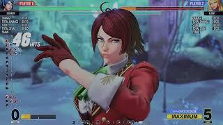 KOF XV : ELISABETH TOD Combo Patch 2.10 !