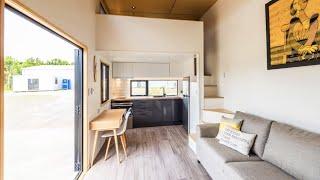 Absolutely Stunning Pohutukawa Fully Functioning Tiny House on Wheels