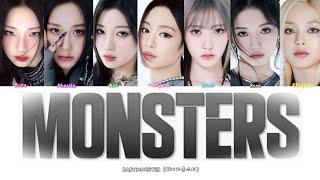 BABYMONSTER(베이비몬스터) - MONSTERS [COLORED CODED LYRICS + ПЕРЕВОД НА РУССКИЙ]