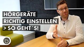 3 Wege zur optimalen Hörgeräte Einstellung ! Hörgeräte richtig einstellen, so geht's!