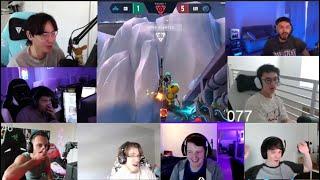 Valorant Pros/streamers reacts to LEV ASPAS's crazy ACE against C9