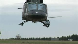 Austrian Air Force/Bundesheer AB 212 Low Pass Flyby - Tiefflug (1080p HD)