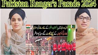 Indian reaction to RED ALERT for India at Wagah Border | Pakistan Ranger's Latest Parade 2024