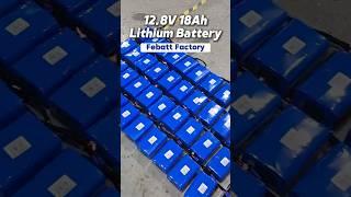 Inside the Factory: Building 18Ah Battery Packs#machine #febatt #shorts