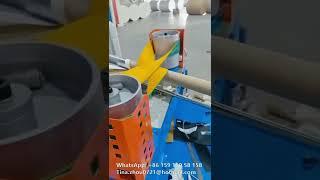 2-Heads Multi Knive Spiral Cardboard Automatic Tissue Paper Tube Core Making Machine Winding Machine