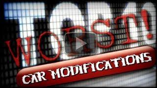 TOP 10 WORST! CAR MODIFICATIONS | SONIC MODS UK