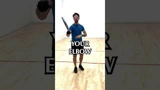Lob serve pro tip! #racquetball #tutorial #tips