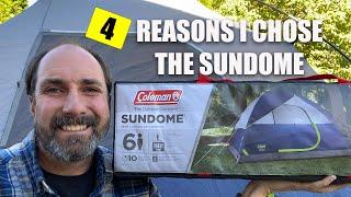 PERFECT Budget Bug Out Camping Tent for Your Family. COLEMAN SUNDOME 6