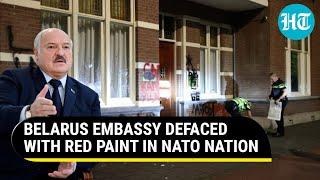 Putin's Ally "Attacked" Over Wagner Refuge? Belarus Embassy Vandalised in Netherlands | Watch