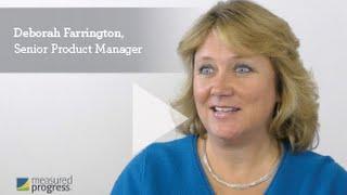 Meet Measured Progress product manager Deborah Farrington  to hear about services for districts.