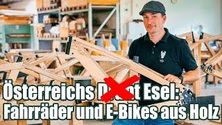 My Esel: Österreichische Fahrräder und E-Bikes aus Holz begeistern