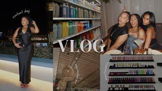 Vlog: Working and Creating Content is HARD, Target Hygiene Shopping, Braid Refresh, Panel & More!