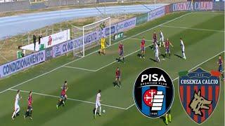 Pisa vs Cosenza 2-2 Highlights | LEGA B 2024-2025