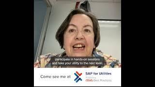 Tammy Powlas Invites You to SAP for Utilities, Presented by ASUG