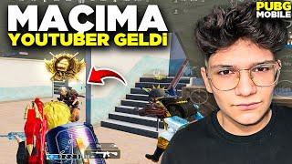 MAÇIMA YOUTUBER GELDİ! SAĞLAM MAÇ | PUBG MOBİLE