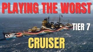 Playing The Worst Tier 7 Cruiser in World of Warships WOWS