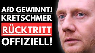 PAUKENSCHLAG! KRETSCHMER TRITT ZURÜCK?! AfD ÜBERNIMMT REGIERUNG IN SACHSEN!