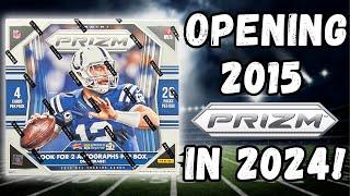 FUN BOX! BAD DRAFT CLASS! 2015 Panini Prizm Football Hobby Box!