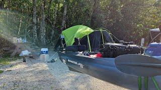 First Time Overnight Camping! Will We Catch Any FISH? Sebastian and John Pennekamp, Florida Keys.