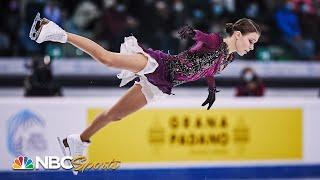 Shcherbakova's career best free skate steals grand prix gold in Italy | NBC Sports