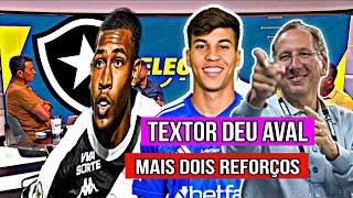 CONHEÇA O NOVO REFORÇO DO BOTAFOGO, TEXTOR VAI ANUNCIAR HOJE! REFORÇOS DE PESO CHEGANDO