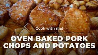 OVEN baked PORK CHOPS with Potatoes - 2.0 Version