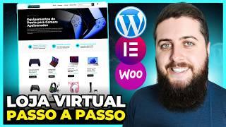 Como Fazer uma LOJA VIRTUAL em 2024 com WordPress, WooCommerce e Elementor