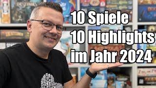 10 Brettspiele - Spiele Highlights 2024 - SPIEL24 / Monatsrückschau