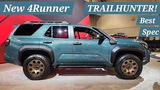 2025 Trailhunter! Is it the best way to get a Toyota 4Runner from the factory? Nice off-road extras!