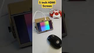 Raspberry pi 5 inch HDMI Screen Installation | #Shorts