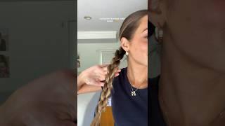 #hair #hairtok #hairstyle #hairinspo #hairtutorial #braid #4strandbraid #chainbraid