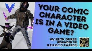 Indie Comics meet Indie Games | Talking VIGILANTE COMBAT w/ Rick Duree (H.E.R.O.I.C Awards Founder)