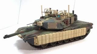 Tamiya M1A2 Tusk reveal   (What if paint scheme)