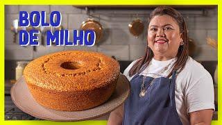 BOLO DE MILHO E COCO | Receitas da Kelly | Mohamad Hindi