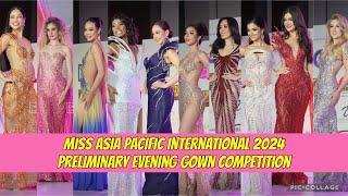 Miss Asia Pacific International 2024 | Preliminary Evening Gown Competition