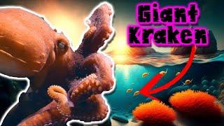 Giant Pacific octopus: he Amazing Life Of The Giant Squid - documentary of animals