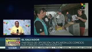 Tribunal Supremo Electoral de El Salvador anunció los resultados de las elecciones legislativas