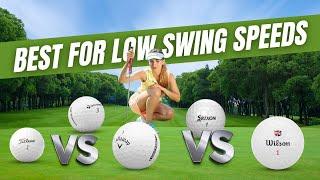 Top 5 Best Golf Balls for Low Swing Speeds in 2024