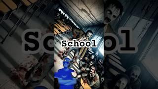 WARNING!️ AVOID This School #shorts #ai #zombieshorts