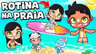 ROTINA NA PRAIA | AVATAR WORLD ROTINAS E HISTÓRIAS