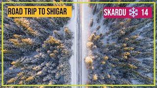 Road Trip To Shigar | Snowfall | Shigar Valley Snowfall | Cold Desert | Skardu Valley | Skardu