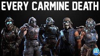 Gears of War EVERY CARMINE DEATH (Gears 1 to Gears 5)