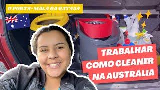 COMO É TRABALHAR COMO CLEANER NA AUSTRÁLIA