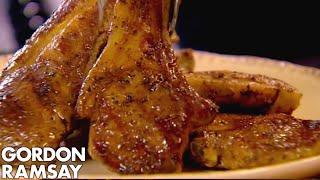 Aromatic Grilled Lamb Chops with Chargrilled Broccoli & Bulgar Wheat Salad | Gordon Ramsay