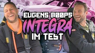 Wie fahren sich 800PS Frontantrieb? Eugens Honda Integra Turbo im Test! | Philipp Kaess |